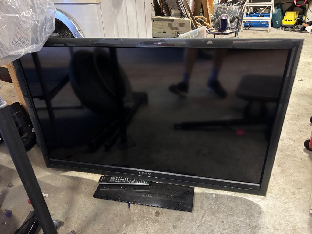 Sony Bravia tv lcd televisie kdl 46 inch 46z5500, Ophalen, Gebruikt, 50 Hz, Sony