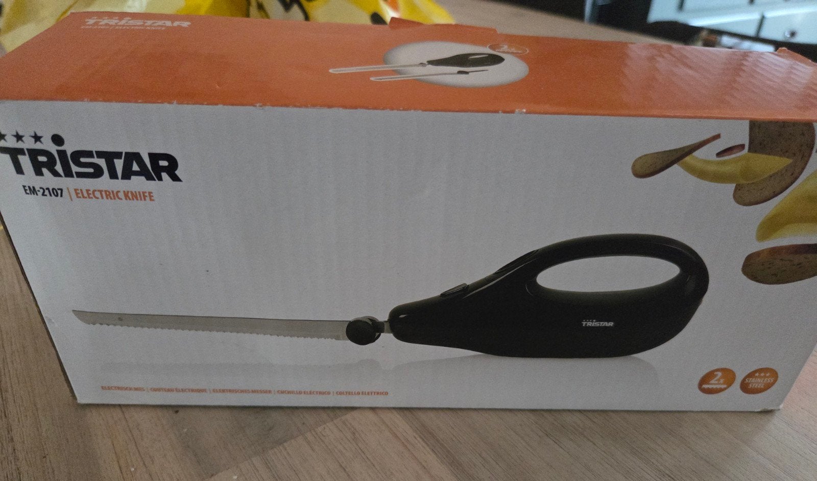 Elektrisch mes, Ophalen, Zo goed als nieuw