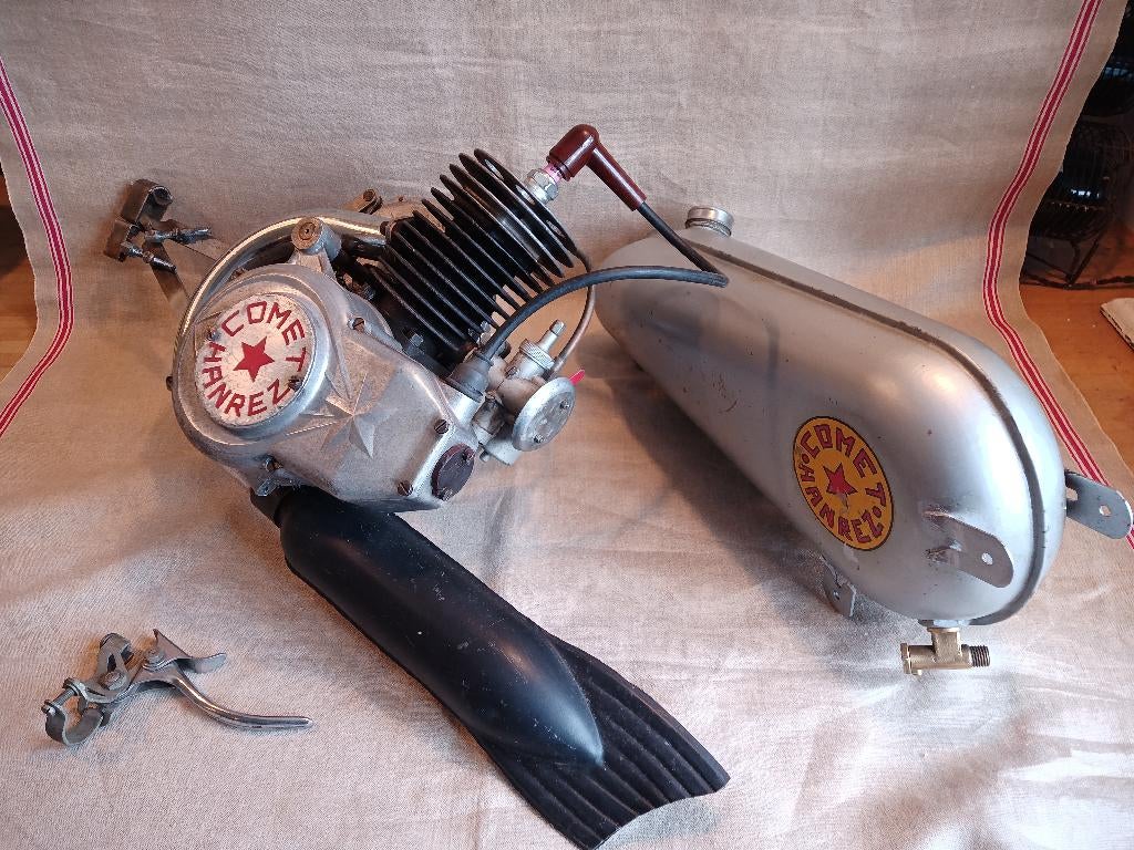 Hanrez Comet Hulpmotor Bouwjaar 1952, Ophalen of Verzenden, Gebruikt, Overige typen, Overige merken