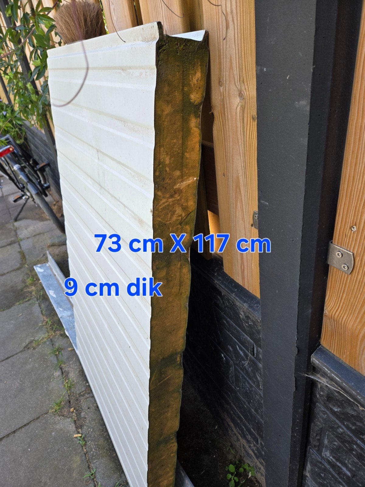 GRATIS 3 X isolerende damwand isolatie panelen met metaal, Doe-het-zelf en Verbouw, Isolatie en Afdichting, Hardschuim (Pir), 8 tot 12 cm