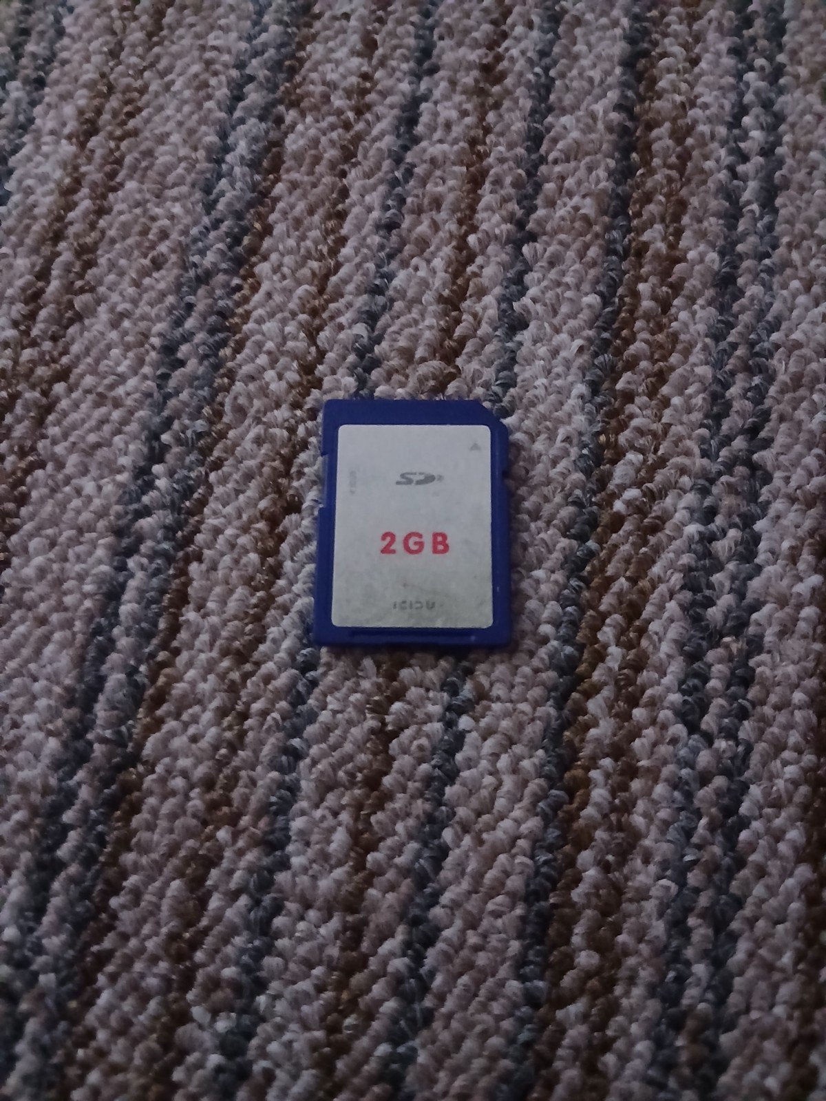 SD-kaart 2GB, Audio, Tv en Foto, SD, Gebruikt, Verzenden, 2 GB
