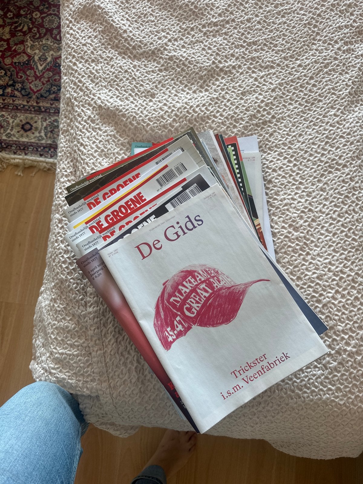 De Groene Amsterdammer & De Gids - Diverse nummers, Ophalen, Gelezen, Overige typen
