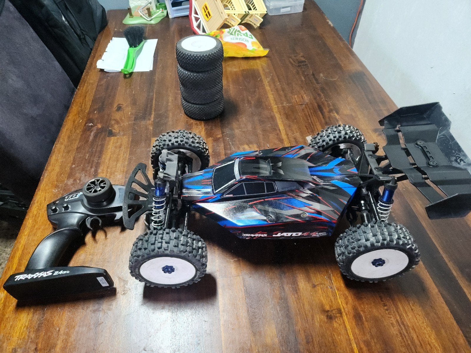 Traxxas Jato, 4x4 4s!, Ophalen of Verzenden, Auto offroad