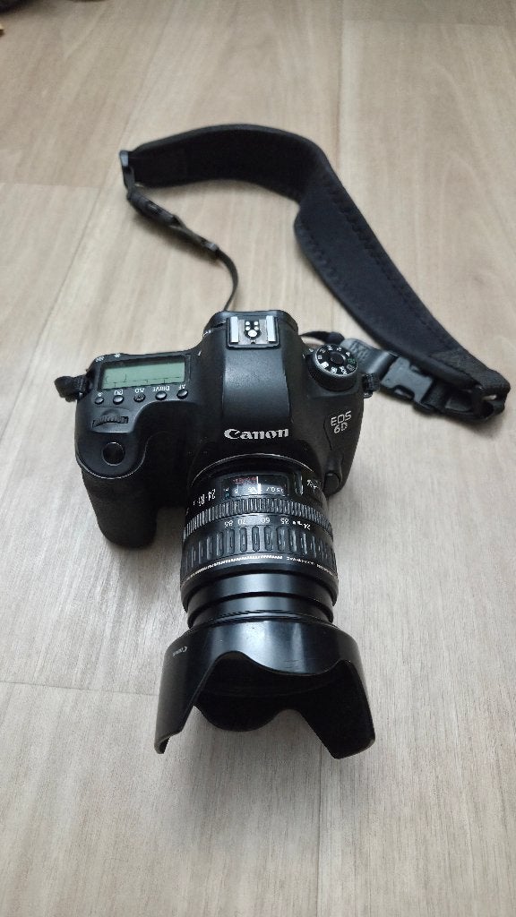 canon eos 6d spiegelreflexcamera met veel lenzen en extra's, Ophalen, Gebruikt, Spiegelreflex, Canon