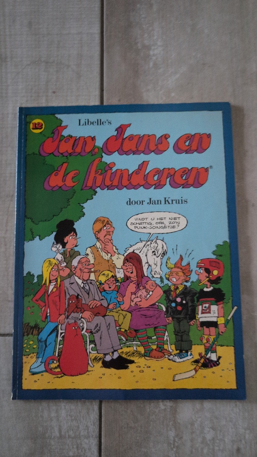 Deel 12. Libelle's Jan Jans en de Kinderen - Deel 12, Eén stripboek, Ophalen of Verzenden, Gelezen, Jan Kruis