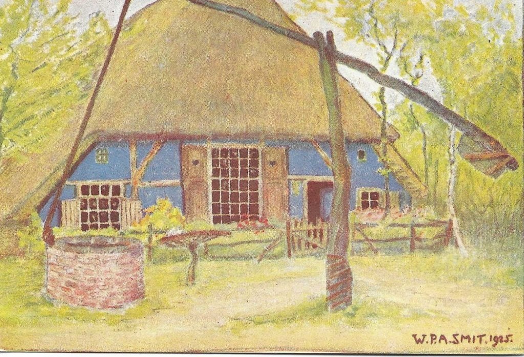 Lichtenvoorde- -Loshuis.1925., Ophalen of Verzenden, 1920 tot 1940, Ongelopen, Gelderland