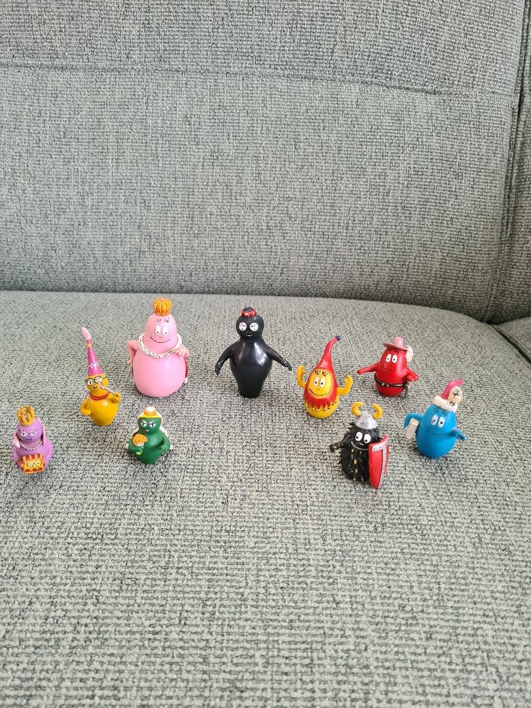Barbapapa plastoy kasteel castle koningin koning poppetjes, Plastoy, Gebruikt, Ophalen of Verzenden, Nvt