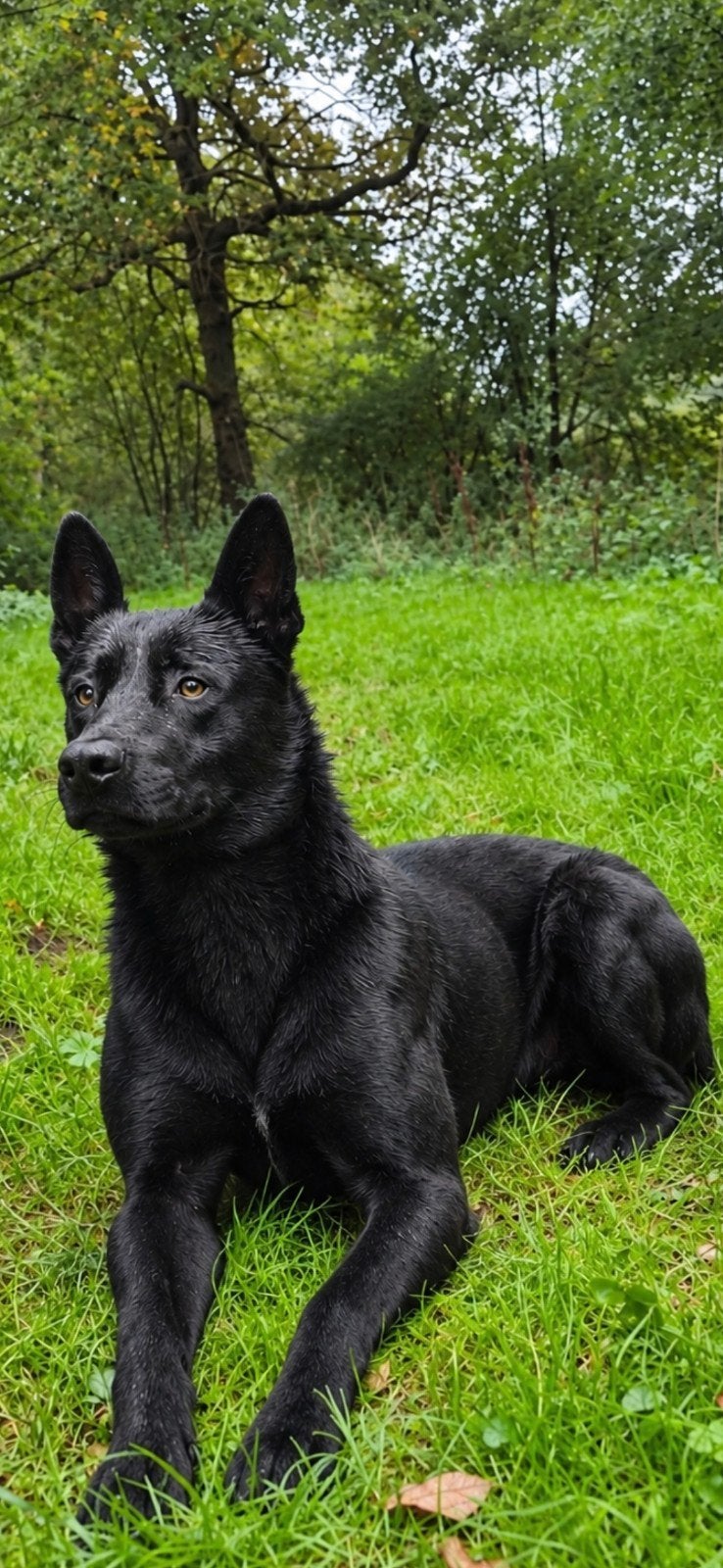 Dekreu | Zwarte mechelse herder, Dieren en Toebehoren, Reu, 1 tot 2 jaar, Eén hond, CDV (hondenziekte)