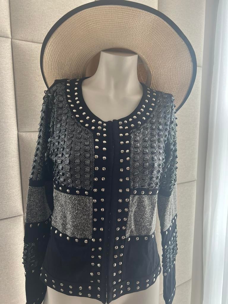 Patrizia Dini mooi vest/ maat xs, Verzenden, Zo goed als nieuw, Maat 34 (XS) of kleiner, Zwart