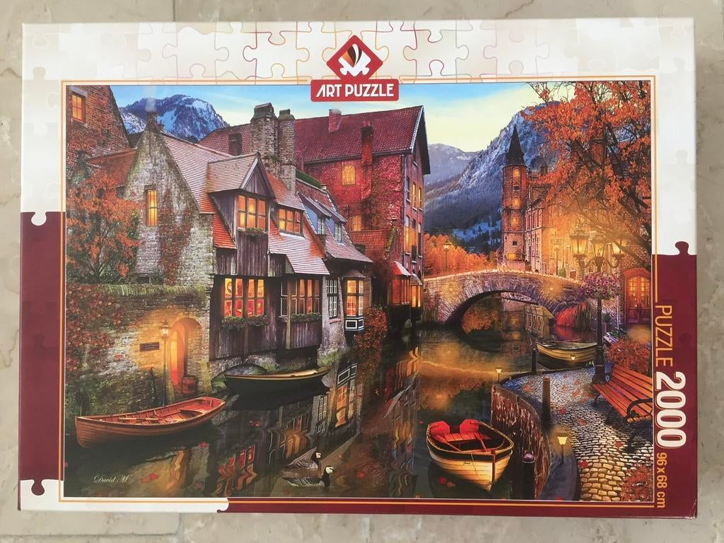 Art legpuzzel 2000 stukjes compleet., Ophalen, Zo goed als nieuw