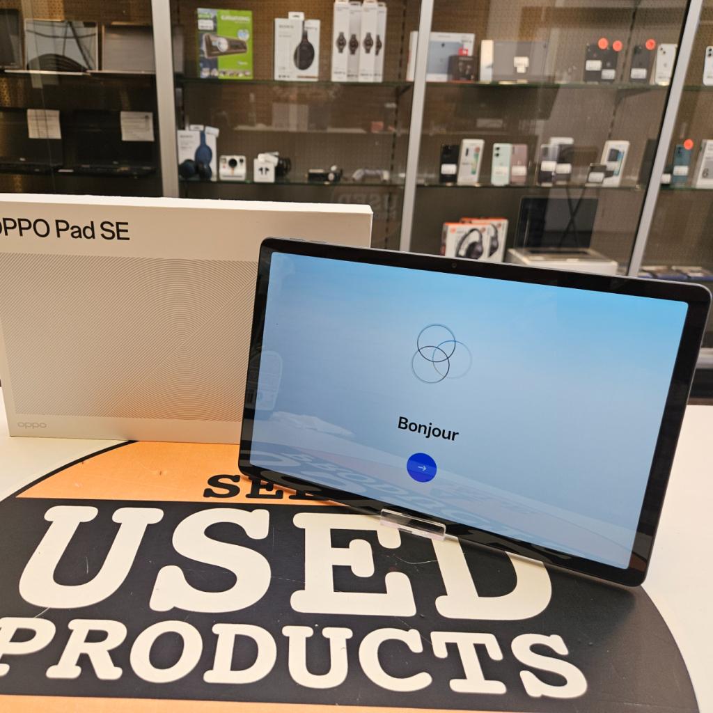 OPPO OPPO Pad SE LTE 2025 - 128 GB - Simkaart Edition, Oppo, Zo goed als nieuw, Support@oppo.com, No.18 Haibin Road
Wusha Village, Chang'an Town
Dongguan, Guangdong
China