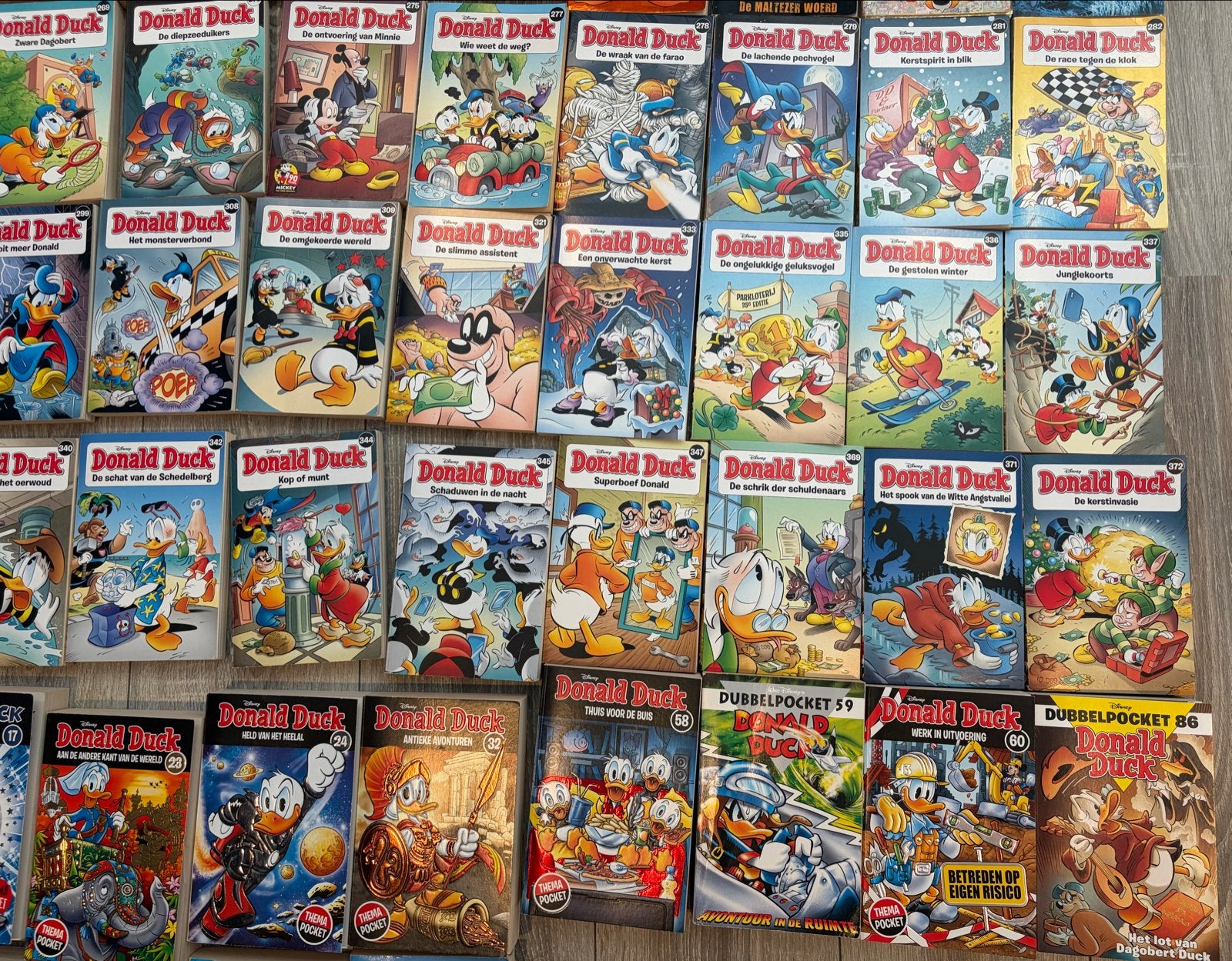 Grote collectie Donald Duck Pockets, Meerdere stripboeken, Ophalen of Verzenden, Gelezen
