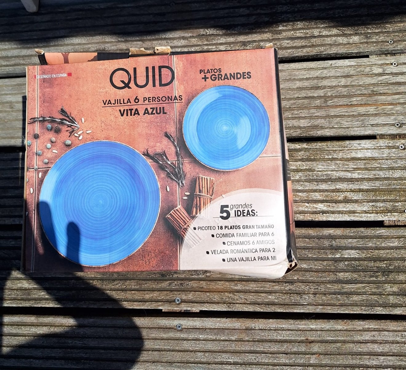 Nieuw Quid Vita Azul servies 6 personen - 18 delig, Huis en Inrichting, Overige merken, Keramiek, Nieuw, Ophalen of Verzenden