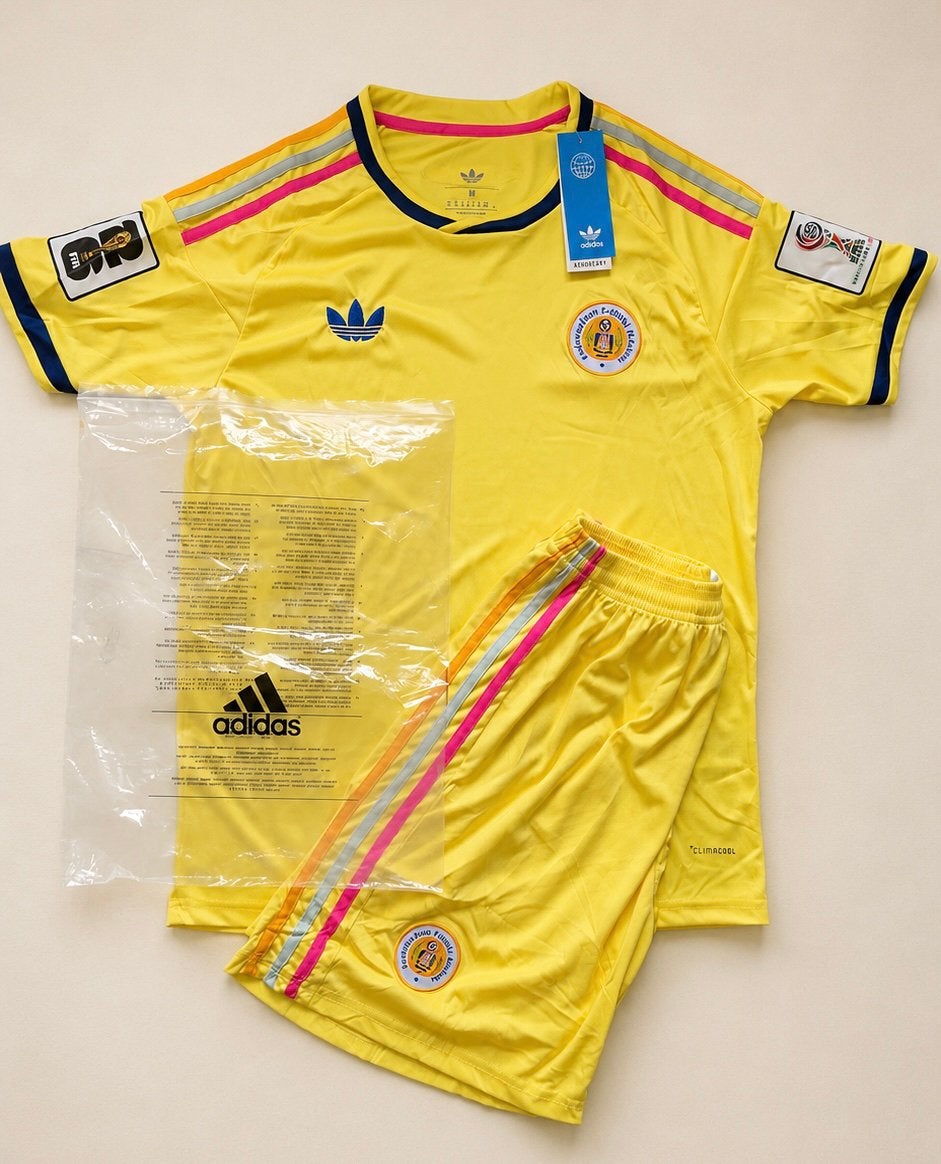 WK 2026 Curaçao Voetbalset, Maat M, Verzenden, Nieuw, Set
