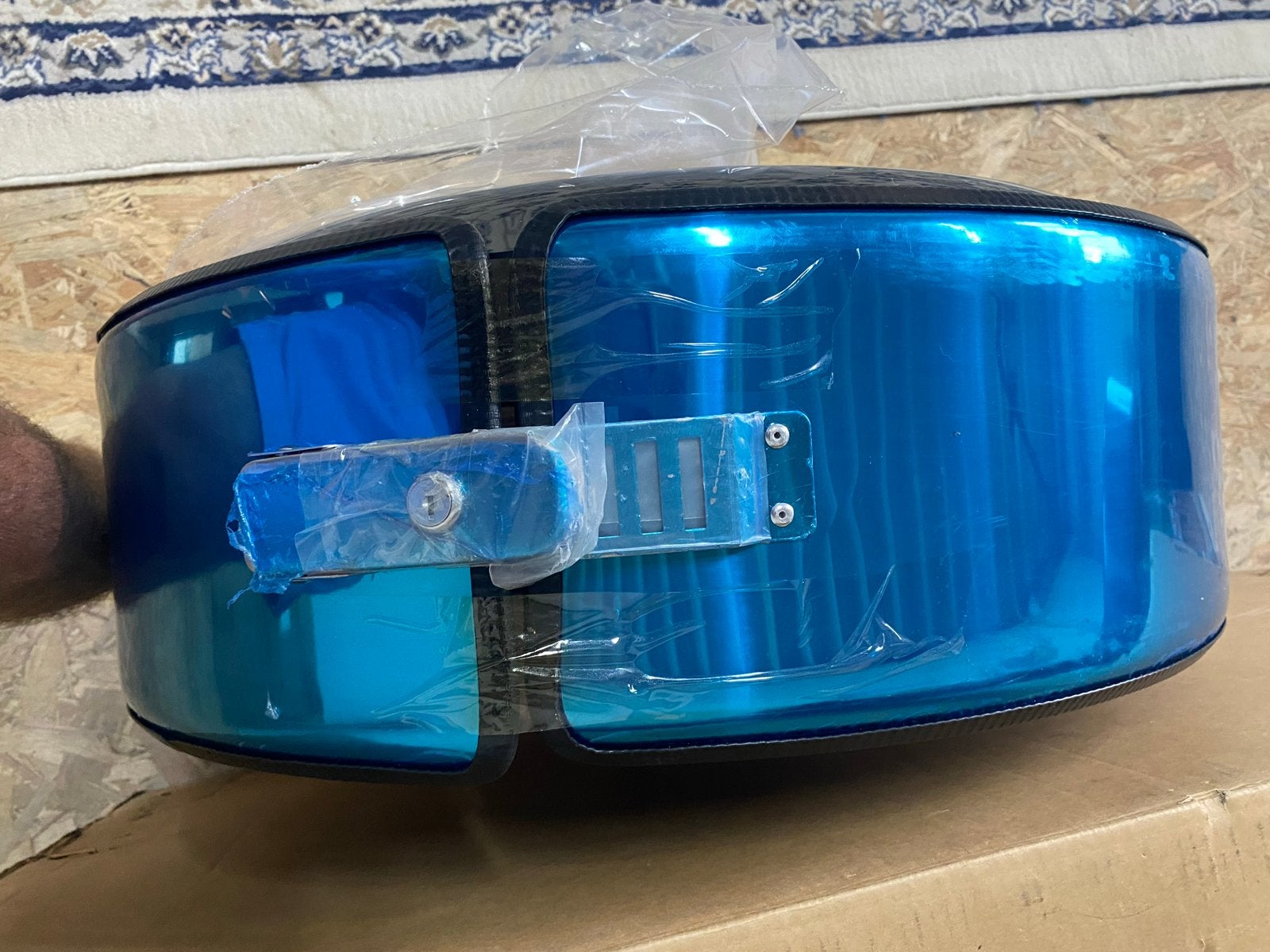 Nieuwe Wheelcover 68 cm - Chrome RVS ring, Ophalen of Verzenden
