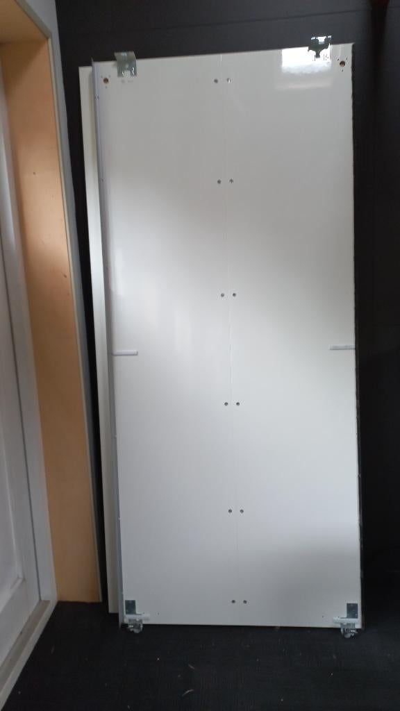 Ikea Hasvik hoogglans schuifdeur set van 2 voor Pax kast, Ophalen, Zo goed als nieuw, 200 cm of meer, Minder dan 25 cm