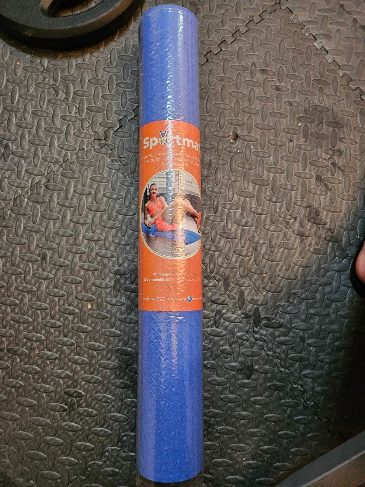 Nieuwe Sportmat / Fitnessmat - Blauw (183x61 cm, 3 mm), Ophalen, Nieuw, Fitnessmat