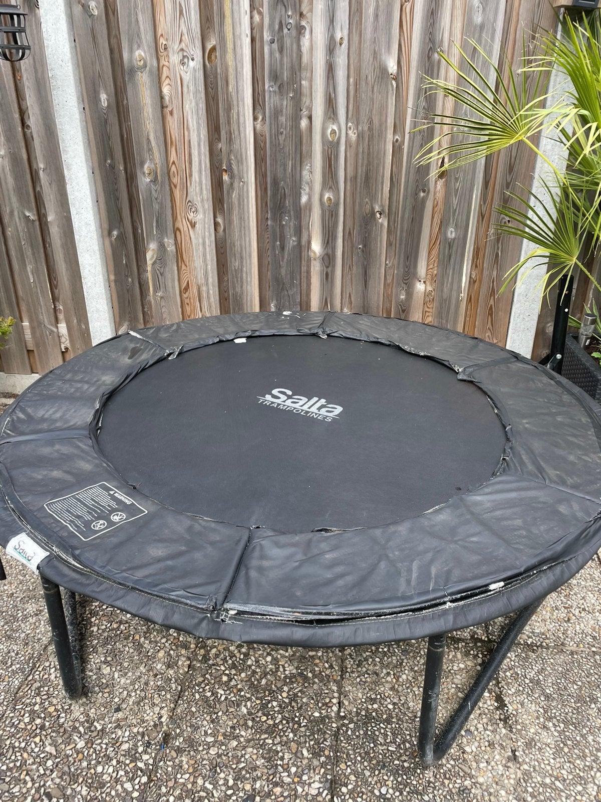 Trampoline 180 diameter ongeveer, Ophalen, Gebruikt