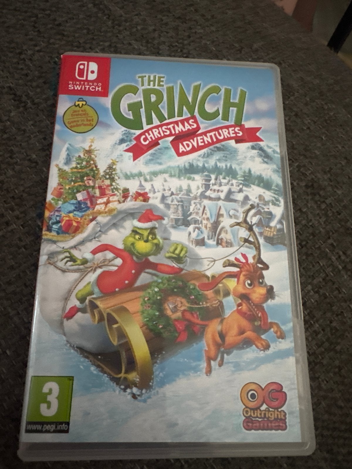 The Grinch: Christmas Adventures - Nintendo Switch, Ophalen, 1 speler, Zo goed als nieuw, Vanaf 3 jaar