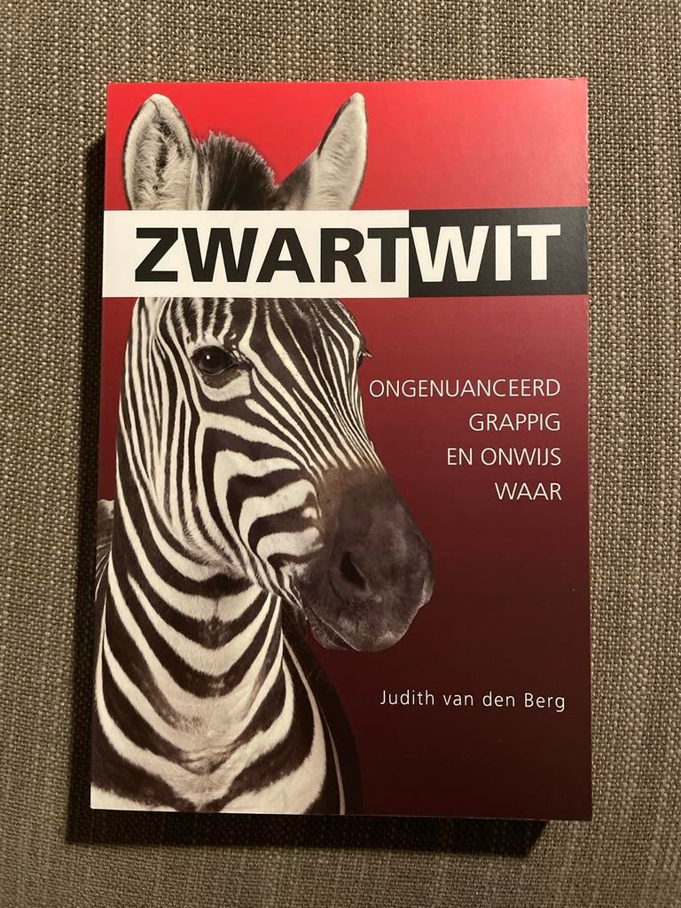 Judith van den Berg - Zwart wit, Ophalen of Verzenden, Zo goed als nieuw, Judith van den Berg