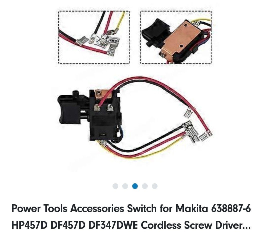 Makita DF457D, Ophalen of Verzenden, Gebruikt, Boor- en Schroefmachine
