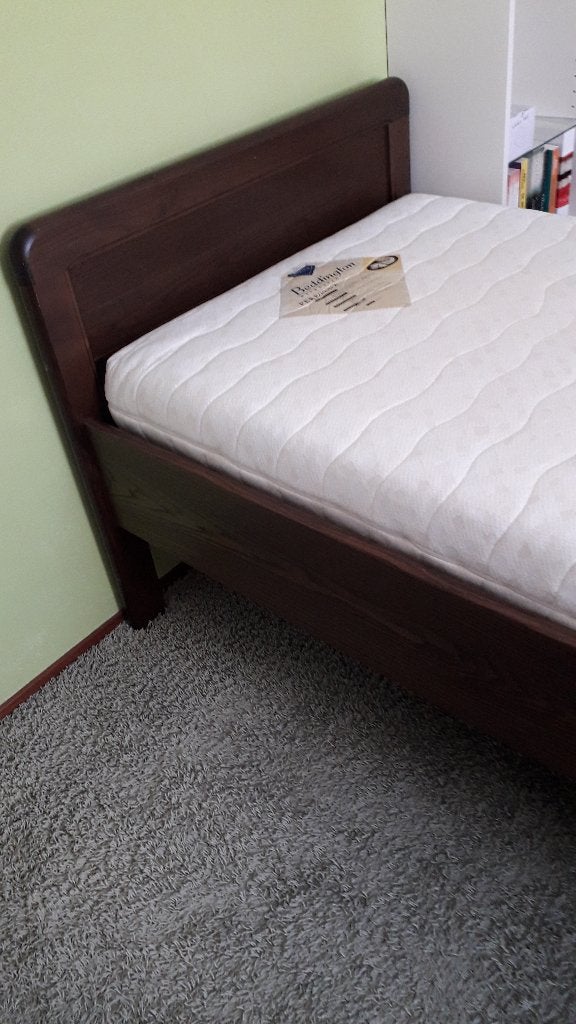 seniorenbed elektrisch, Huis en Inrichting, Slaapkamer | Bedden, Ophalen, 90 cm, Eenpersoons, Bruin