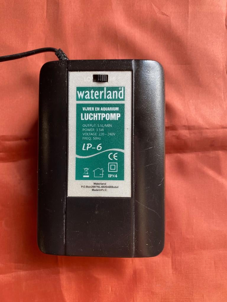 Aquarium pomp Waterland LP 6 zonder slang 2 aansluitingen, Ophalen, Gebruikt, Overige typen, Overige merken