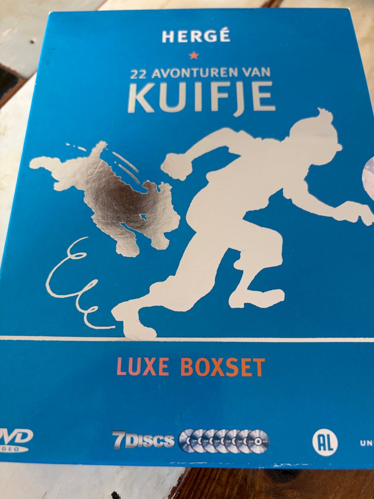 Luxe DVD Boxset: 22 Avonturen van Kuifje - 7 DVD's, Europees, Tekenfilm, Verzenden, Alle leeftijden