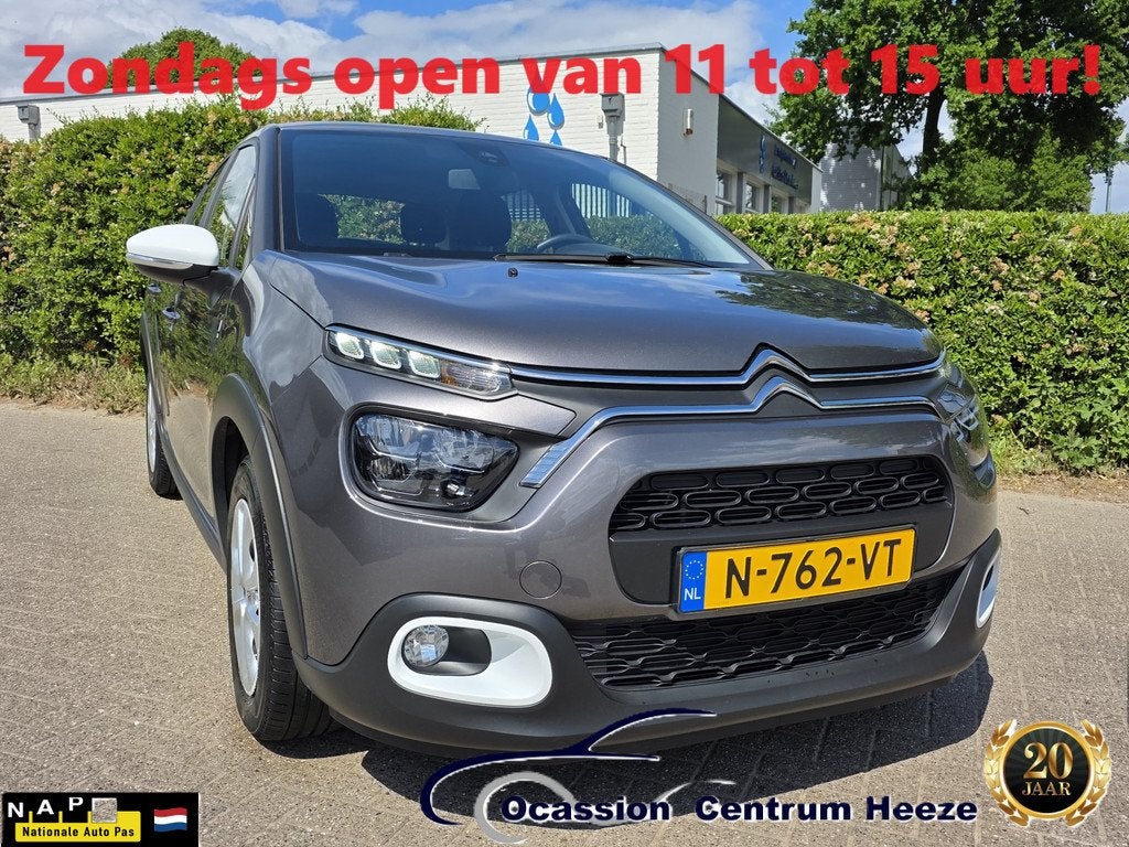 Citroën C3 1.2 PT You, Apk 7-2027! 29dkm NAP! VAKANTIEGELD, Auto's, Citroën, Bedrijf, Te koop, C3, ABS, Airbags, Airconditioning