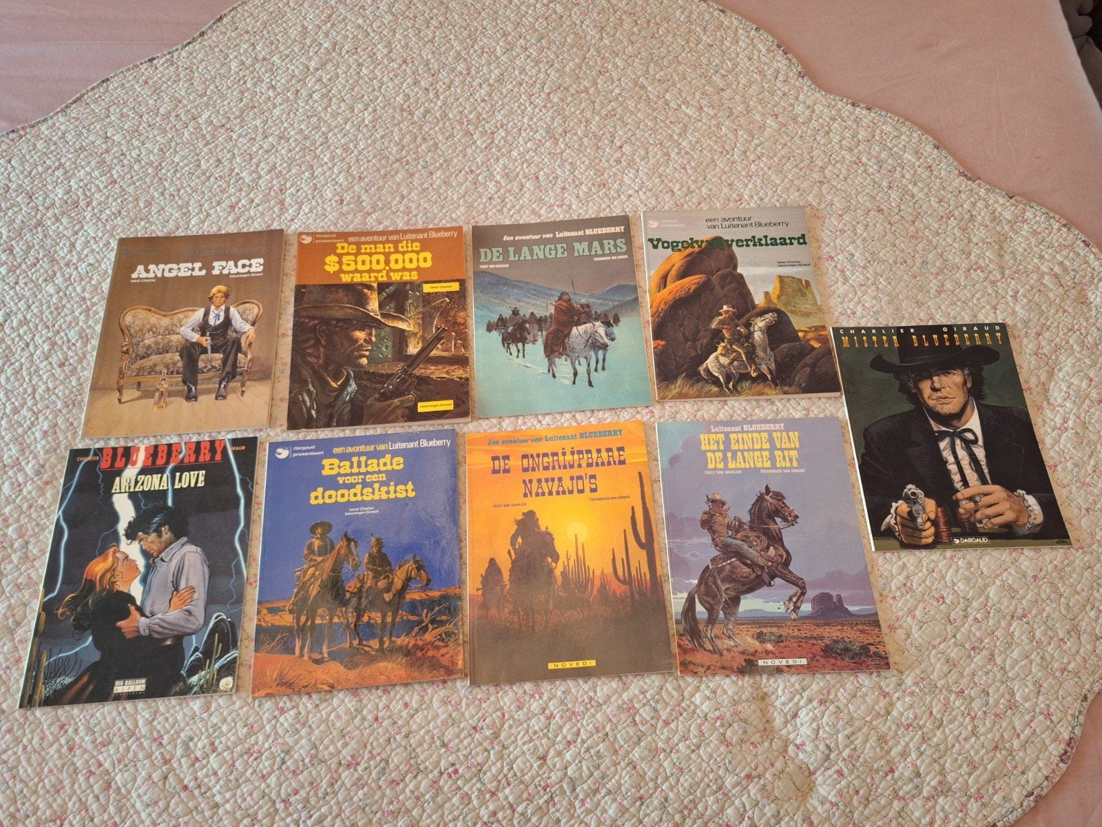 Een avontuur van Luitenant Blueberry 9 stripboeken, Meerdere stripboeken, Ophalen of Verzenden