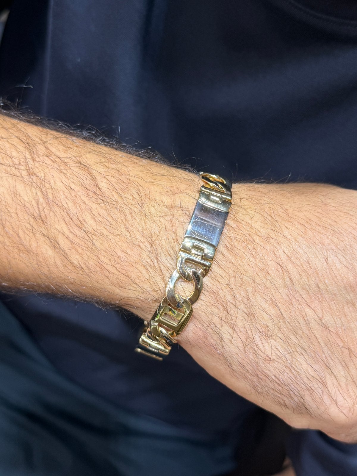 14KT Goud - 59 Gram - Armband - ROLLIE, Ophalen, Zo goed als nieuw, Goud