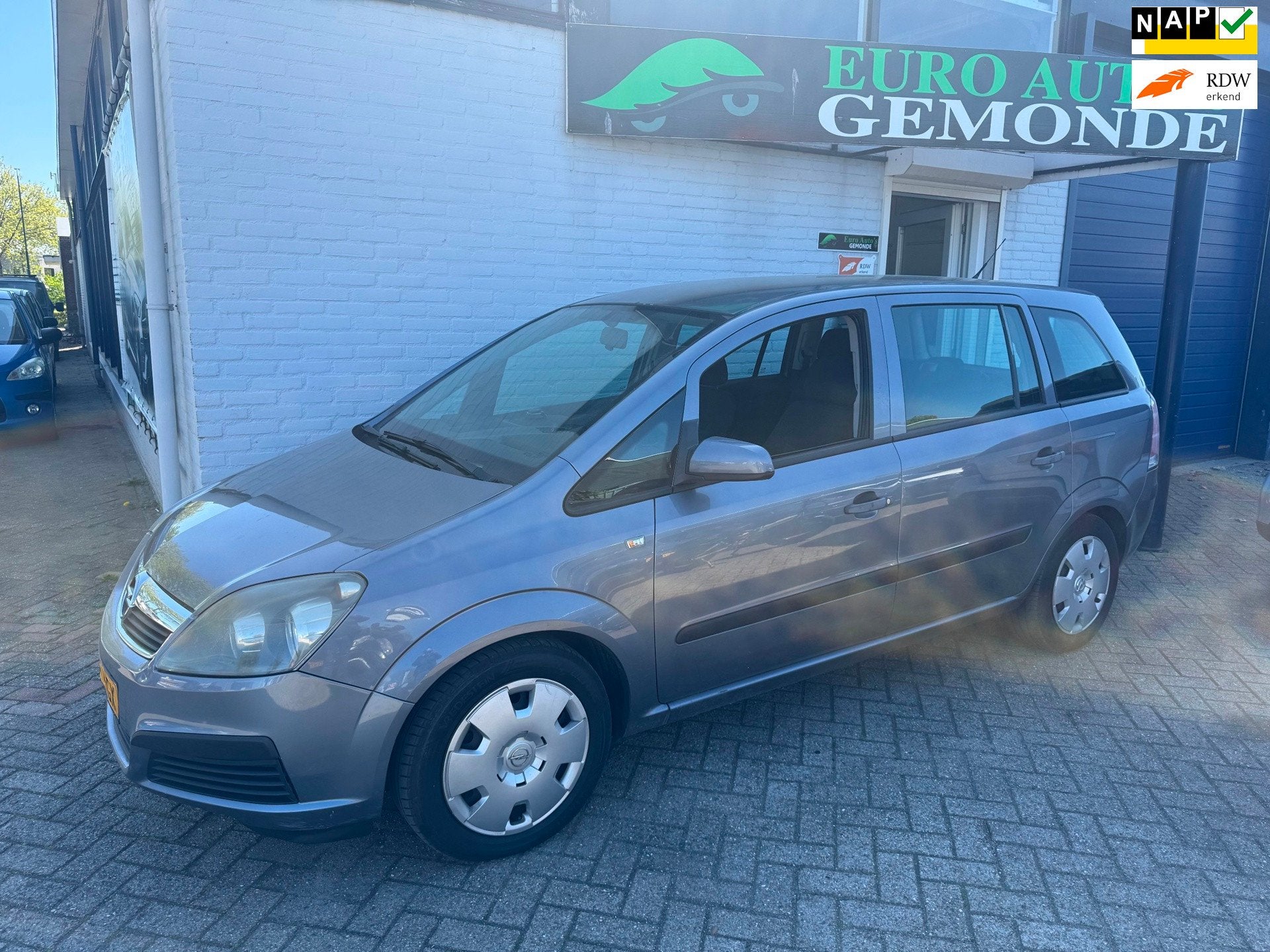 Opel Zafira 1.8 Business AIRCO, Gebruikt, Electronic Stability Program (ESP), 4 cilinders, Origineel Nederlands