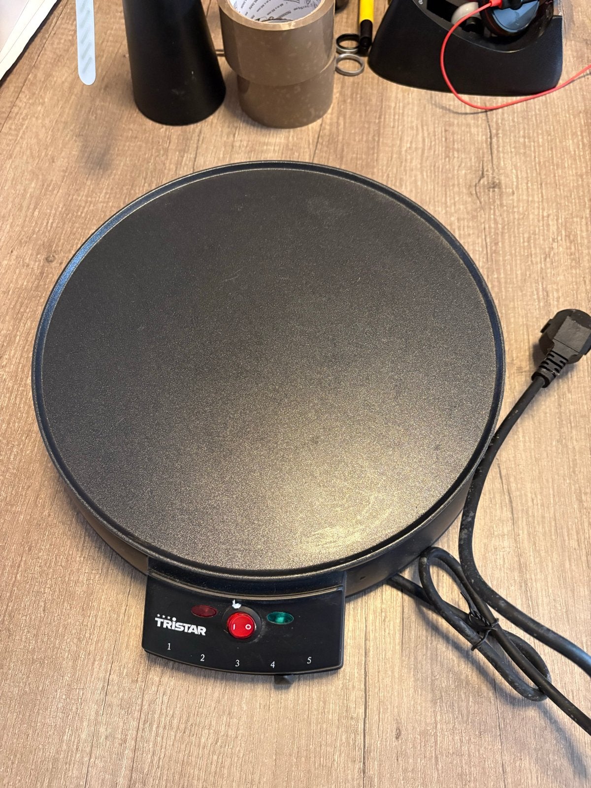 Tristar Crêpe Maker - Perfect voor pannenkoeken en crêpes, Ophalen of Verzenden, Nieuw