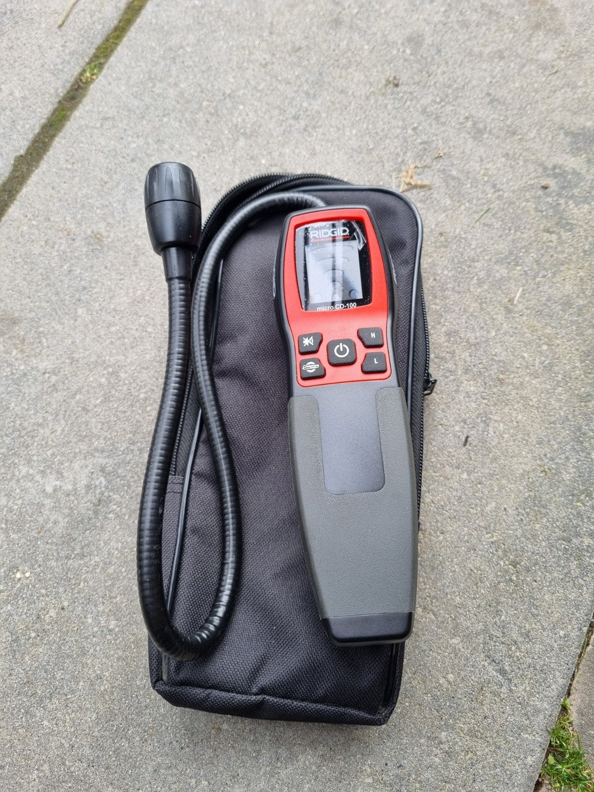 Ridgid CD-100 Micro gassendetector, Ophalen of Verzenden, Zo goed als nieuw