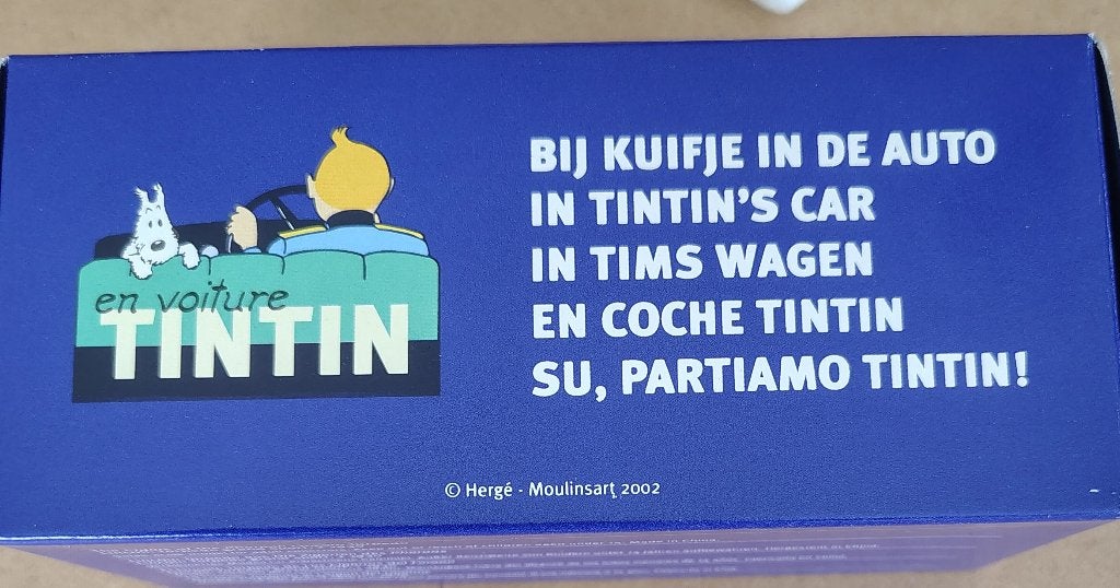 Div autootjes van Rin tin tin in origineel doosjes, Eén stripboek, Ophalen