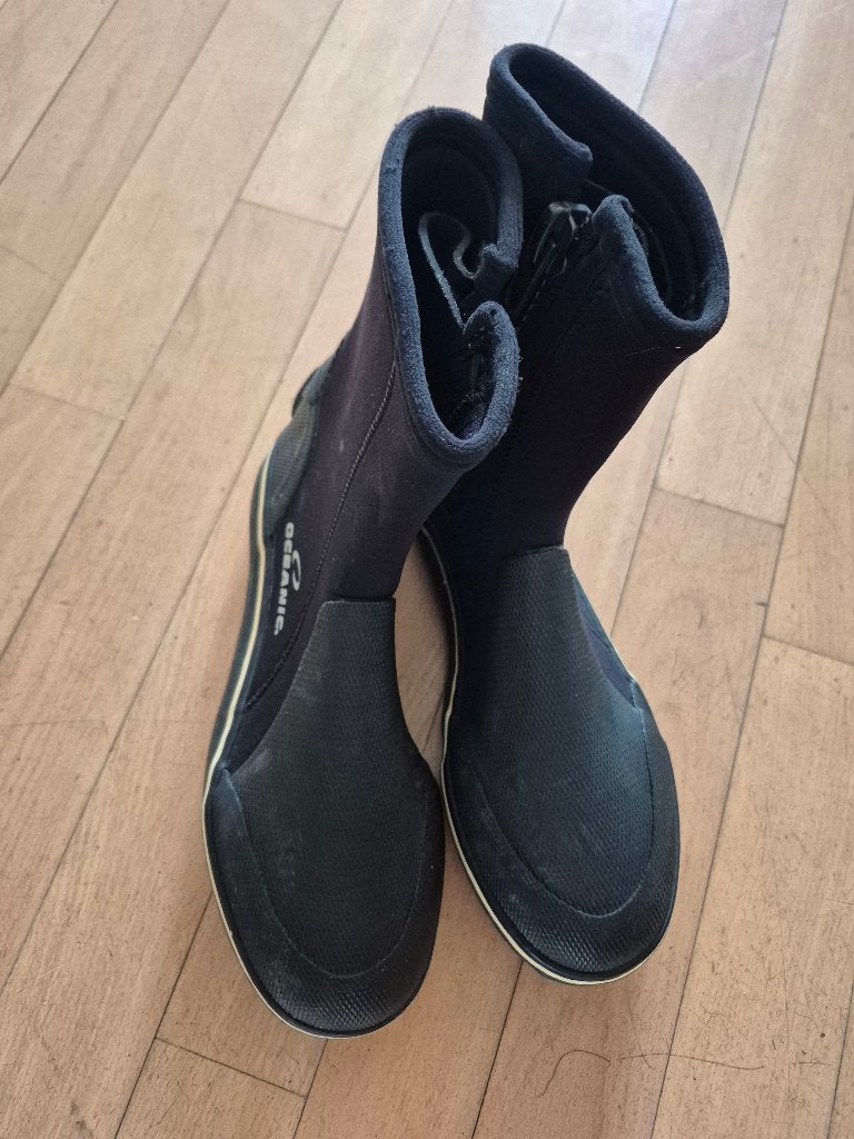 Oceanic neopreen duikschoenen / boots – maat L, Ophalen of Verzenden, Zo goed als nieuw, Duikpak