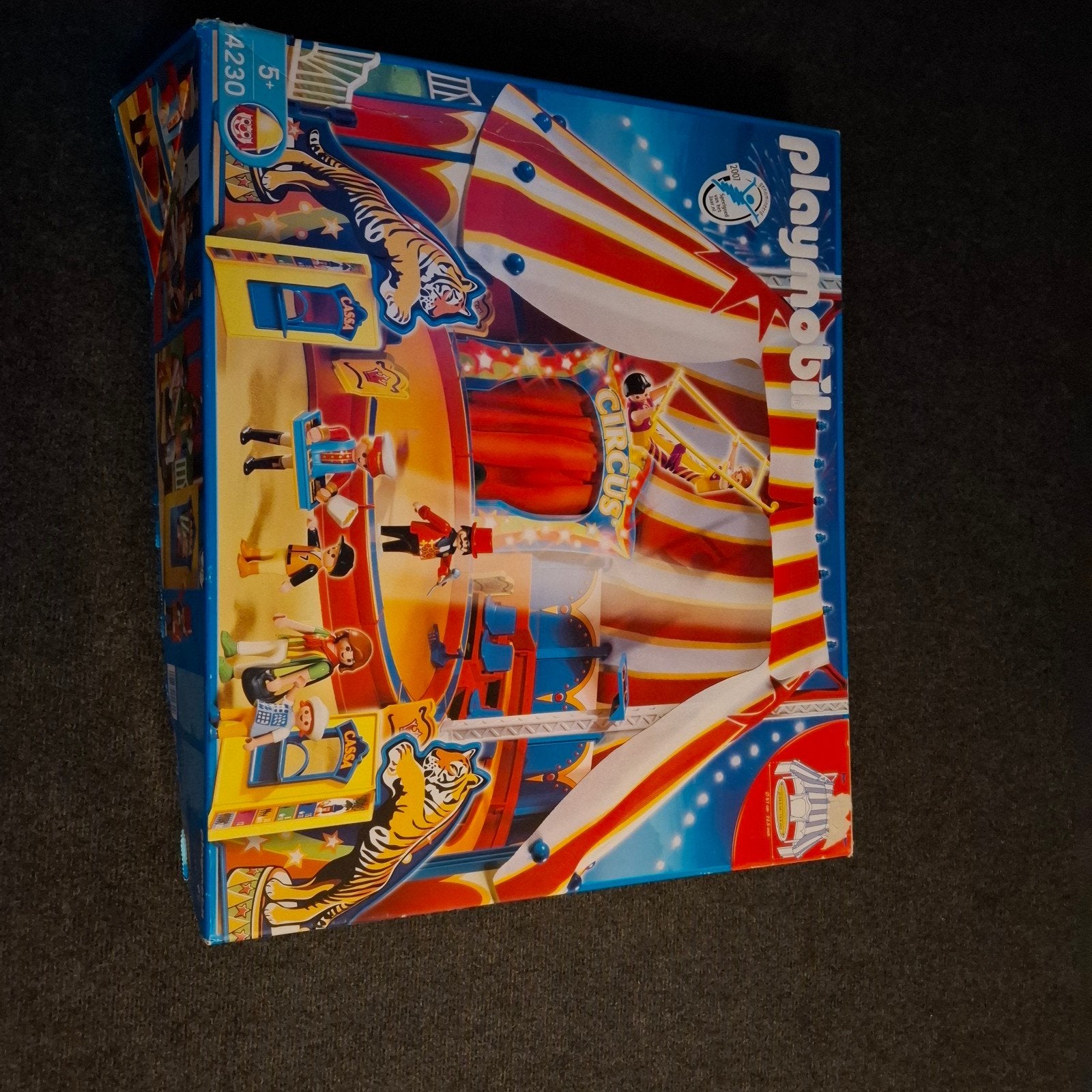 Playmobil Circus: Grote Circus en Leeuwenkooi (4230 & 4233), Ophalen of Verzenden, Gebruikt, Jongen of Meisje