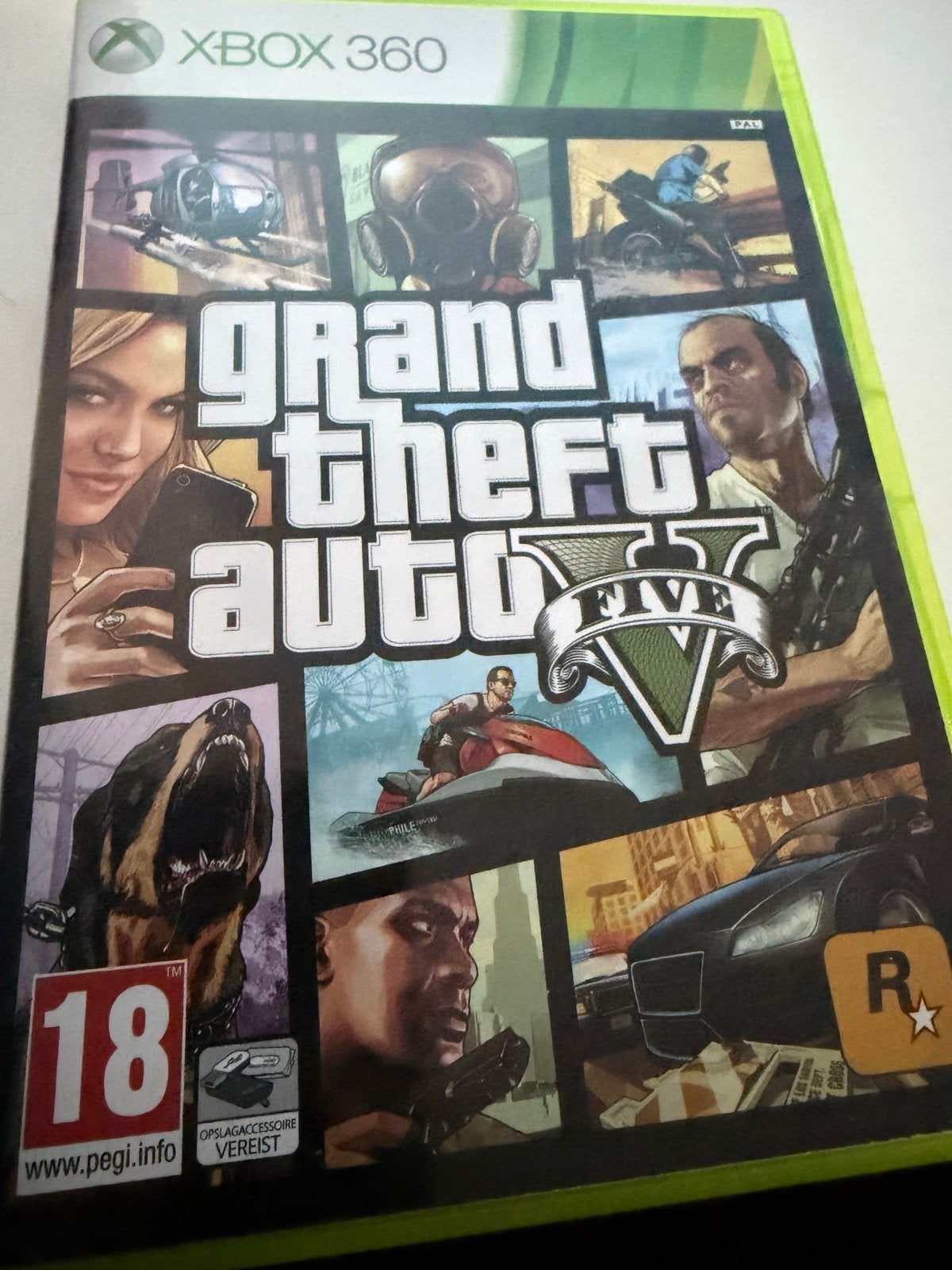 Grand Theft Auto V, Xbox 360, Spelcomputers en Games, Avontuur en Actie, Online, Vanaf 18 jaar, 1 speler