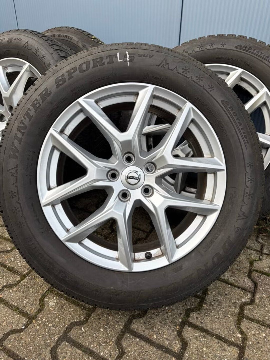 18” Originele Volvo XC60 Velgen + Winterbanden 2025, 18 inch, Gebruikt, -, -
