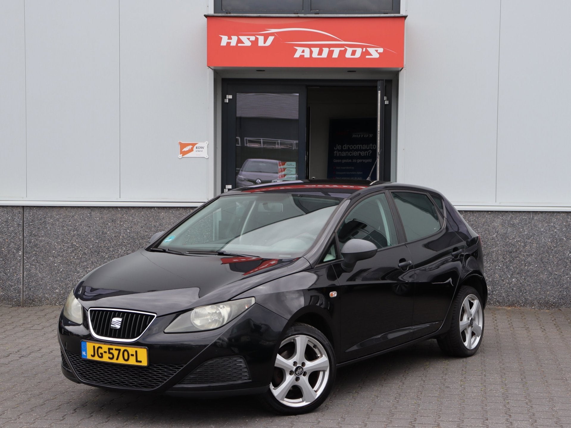 Seat Ibiza 1.2 Reference airco LM 4-deurs, Voorwielaandrijving, 1198 cc, Bedrijf, 3 cilinders