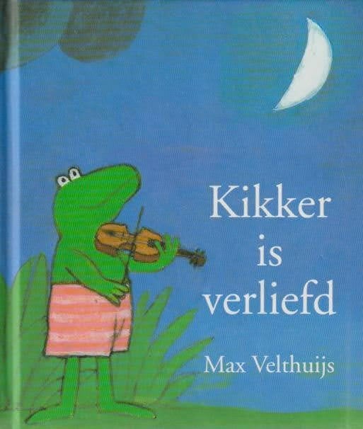 Max Velthuijs # Kikker is verliefd 14x16 cm., Boeken, 5 of 6 jaar, Fictie algemeen, Jongen of Meisje, Ophalen of Verzenden