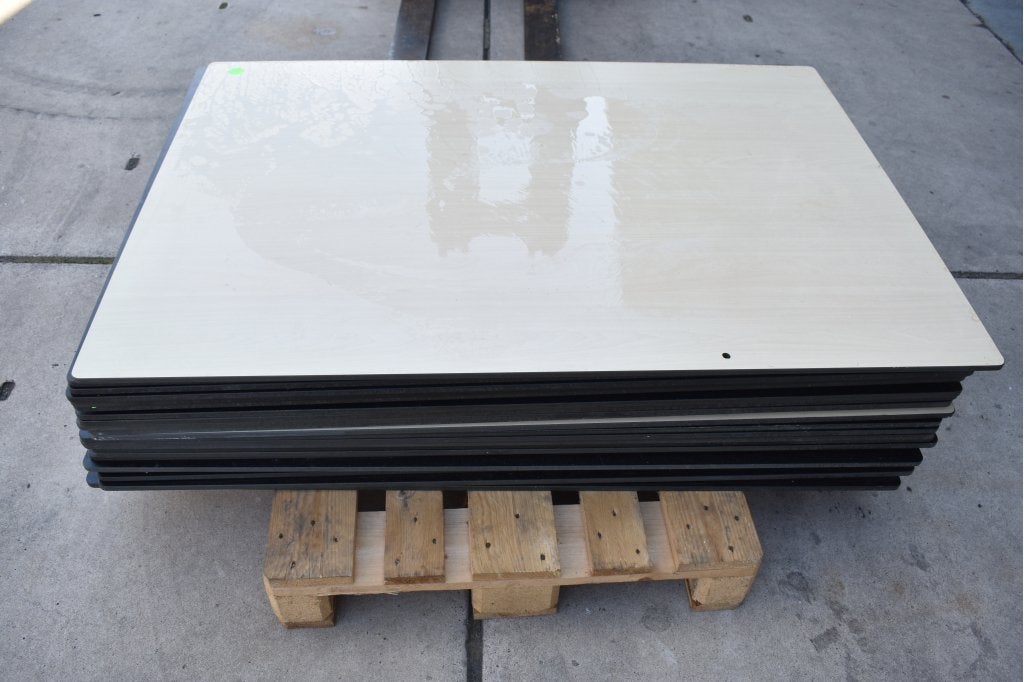 Trespa platen 12 mm in diversen maten, Niet ingevuld, Gebruikt, Minder dan 20 mm, Niet ingevuld