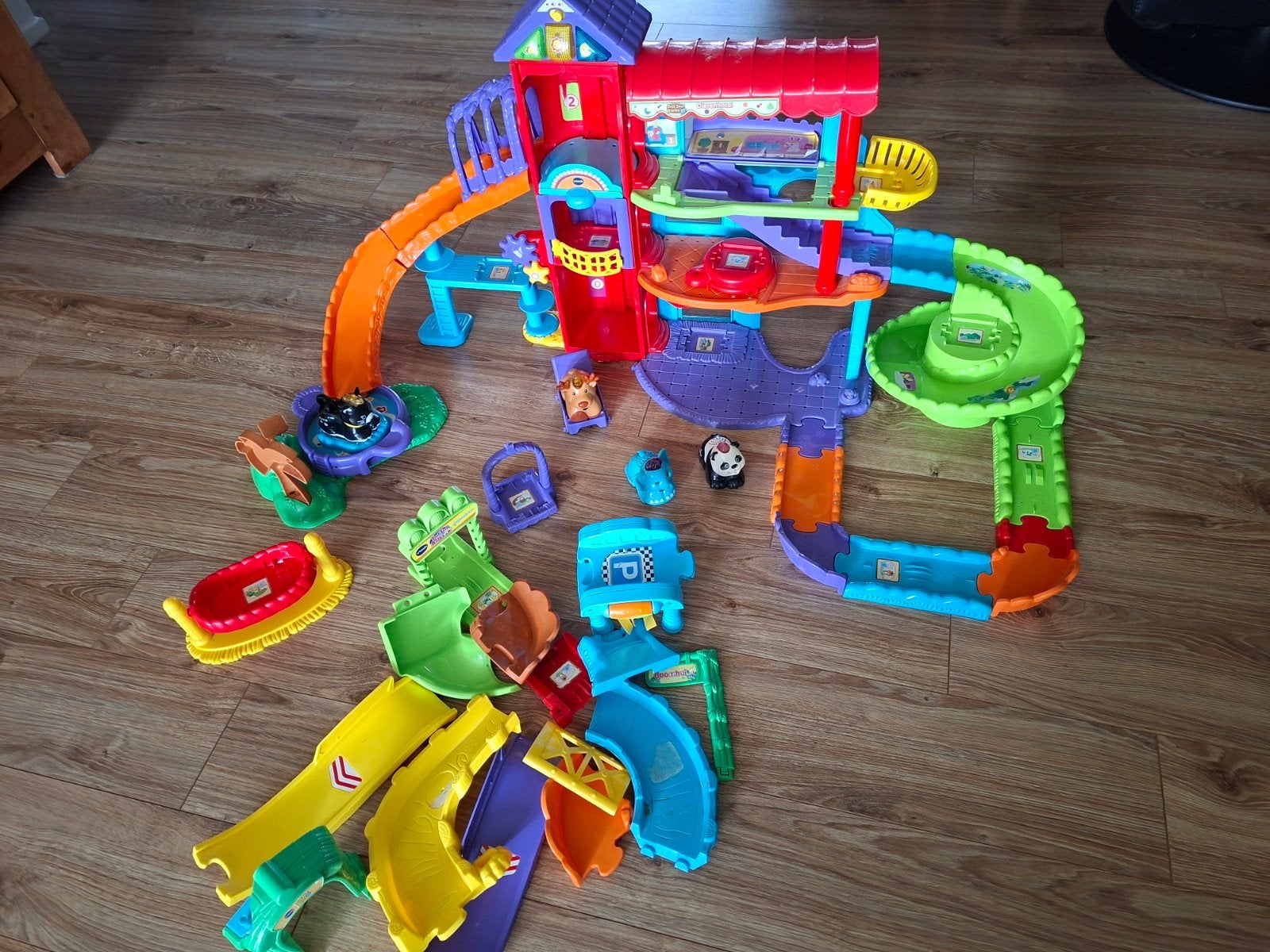 Dit uitgebreide VTech Zoef Zoef dierenhotel + extra's, Ophalen