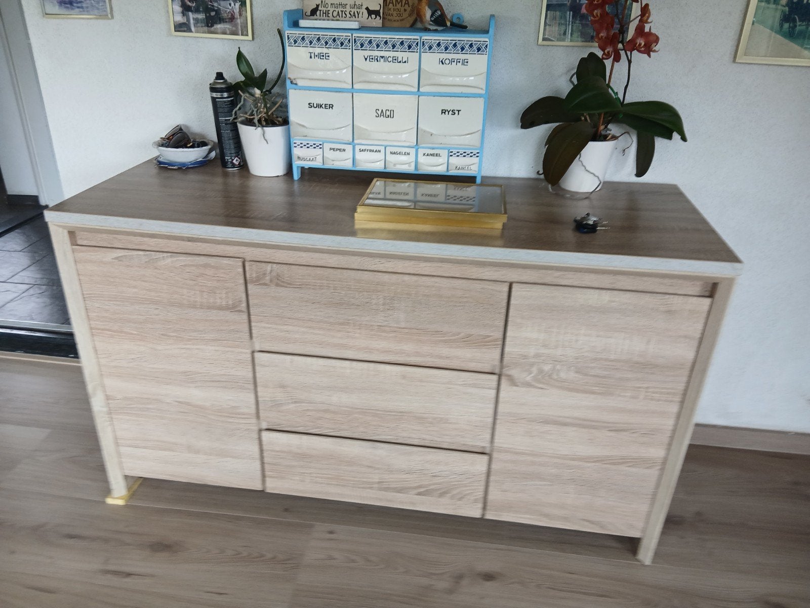 Dressoir, Ophalen of Verzenden, 25 tot 50 cm, 100 tot 150 cm
