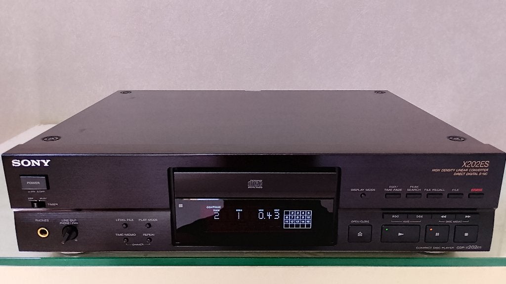 Sony cdp X202 ES " Top-CD Speler "+ 3 Soul CD'S., Audio, Tv en Foto, Cd-spelers, Ophalen of Verzenden, Sony