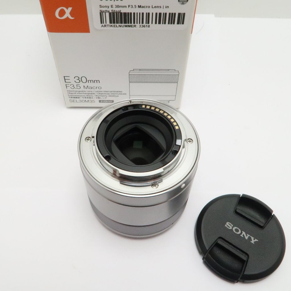 Sony E 30mm F3.5 Macro Lens | in Nette Staat, Sony, Zo goed als nieuw, Support@sony.com, 1-7-1 Konan, Minato-ku
Tokyo 108-0075
Japan