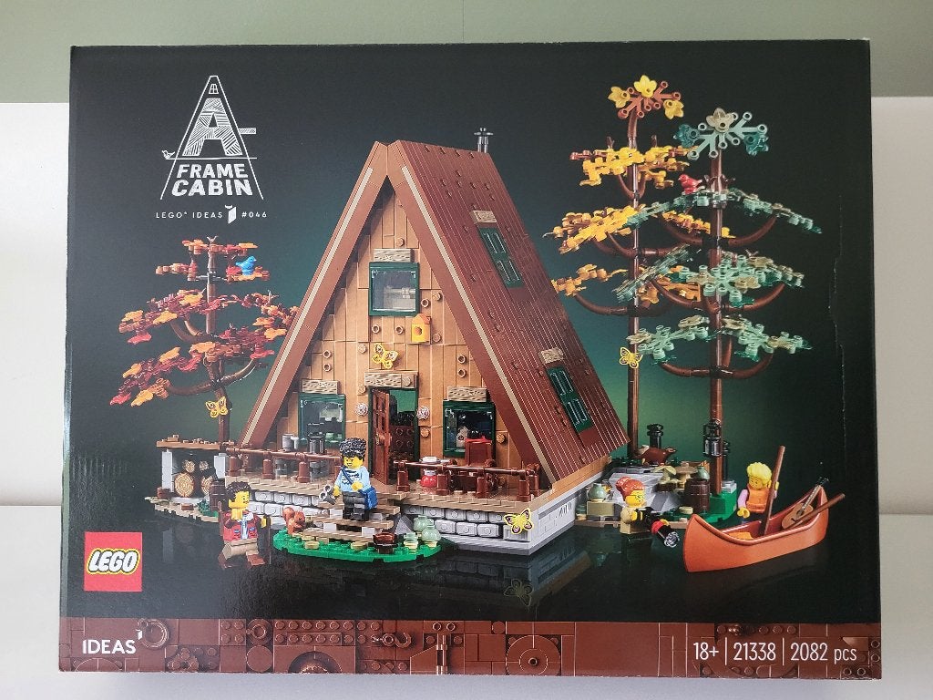 Lego 21338 - A-frame boshut - Nieuw in doos, Lego, Nieuw, Ophalen of Verzenden, Ideas