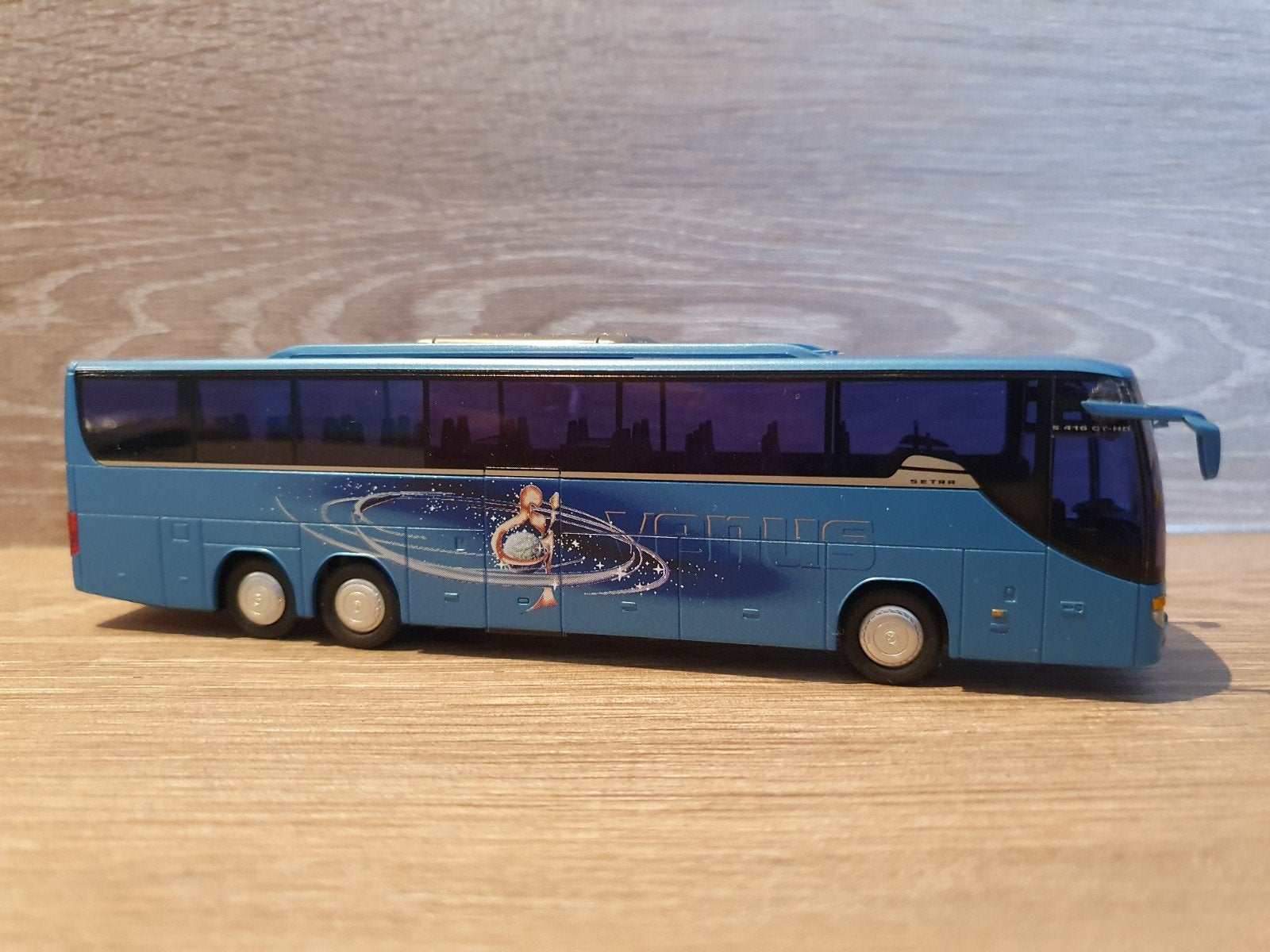 AWM Setra S416 GT-HD Venus bus 1:87, Ophalen of Verzenden, Zo goed als nieuw, Bus of Vrachtwagen, AWM