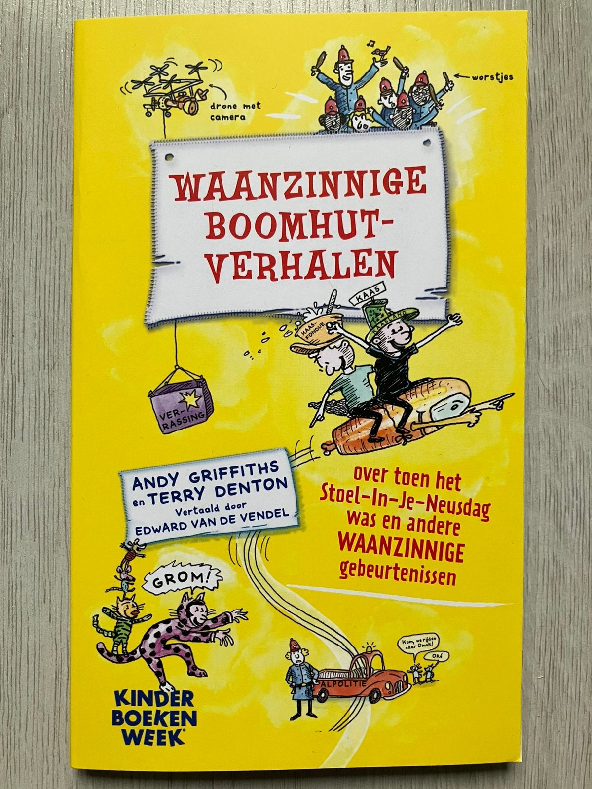Andy Griffiths en Terry Denton - Waanzinnige boomhutverhalen, Boeken, Ophalen of Verzenden, Zo goed als nieuw