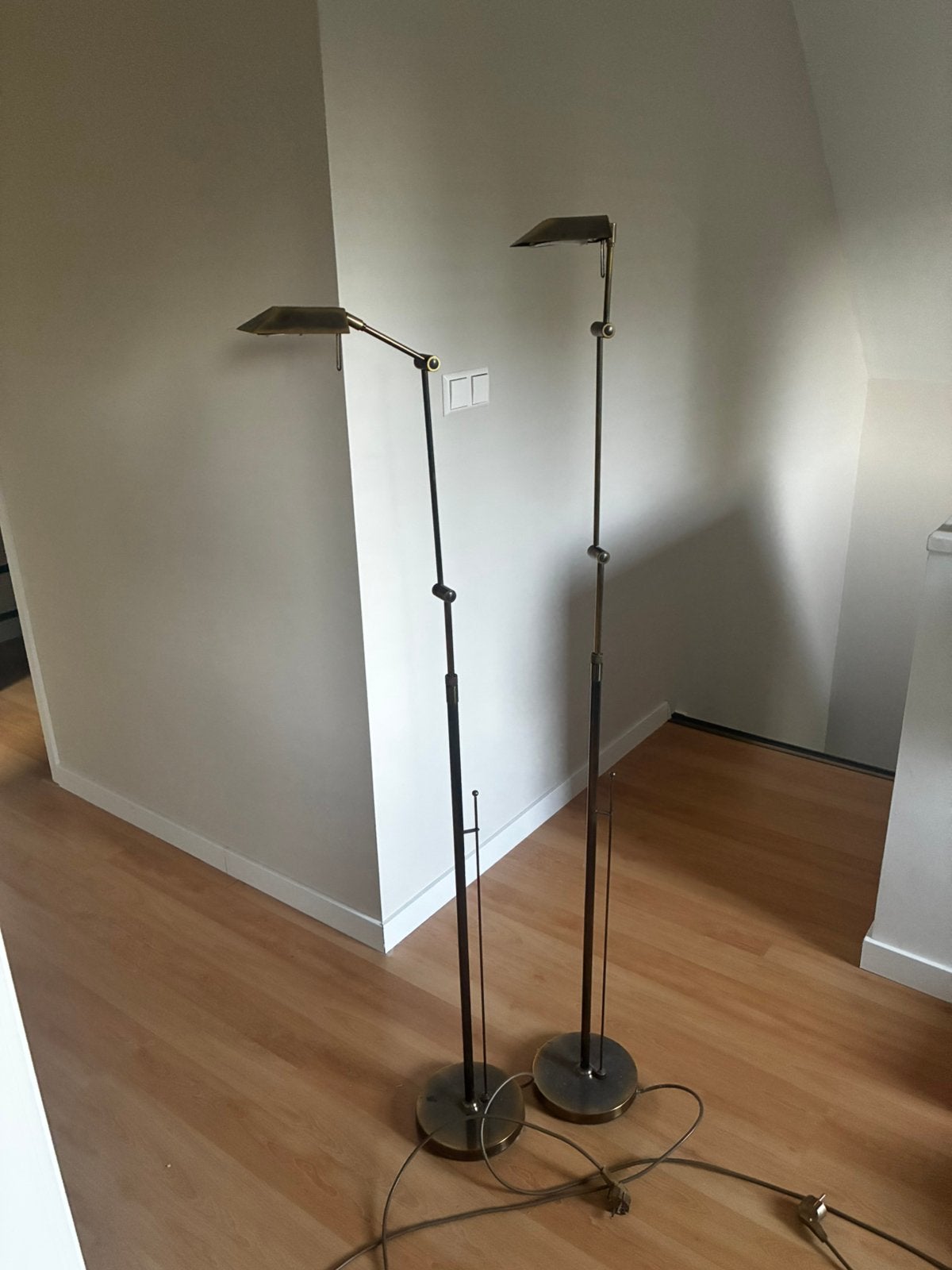 Twee leeslampen, Ophalen, Zo goed als nieuw, Minder dan 100 cm